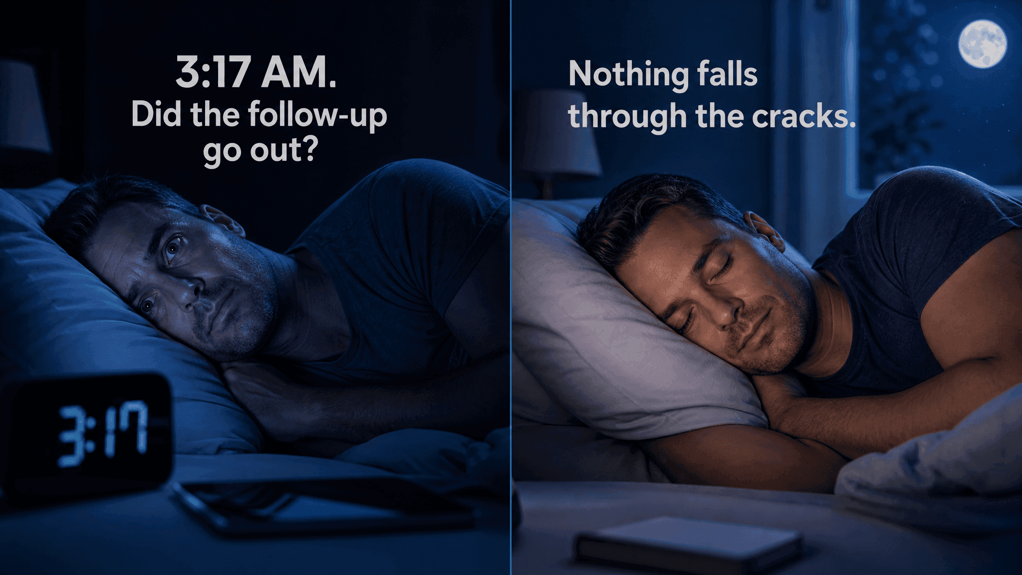 3:17 AM anxiety vs Nothing falls through the cracks