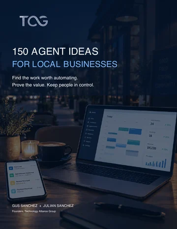 150 Agent Ideas for Local Businesses cover